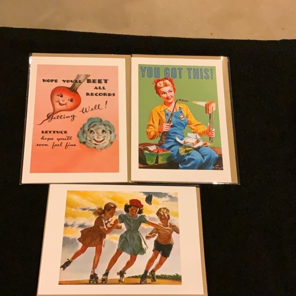 Vintage Look - New Stock - Made in USA - Lot of 7 - Happy Birthday, Get Well, +1 - Picture 11 of 11